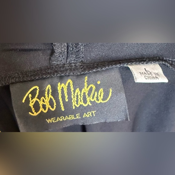 Bob Mackie wearable art 2 piece sequin sleeveless shirt and cardigan Large EUC - Picture 9 of 9